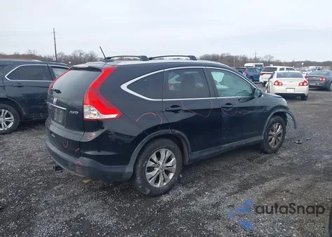 2012 Honda Cr-V Ex-L z USA, uszkodzony, nr VIN 5J6RM4H7XCL013341